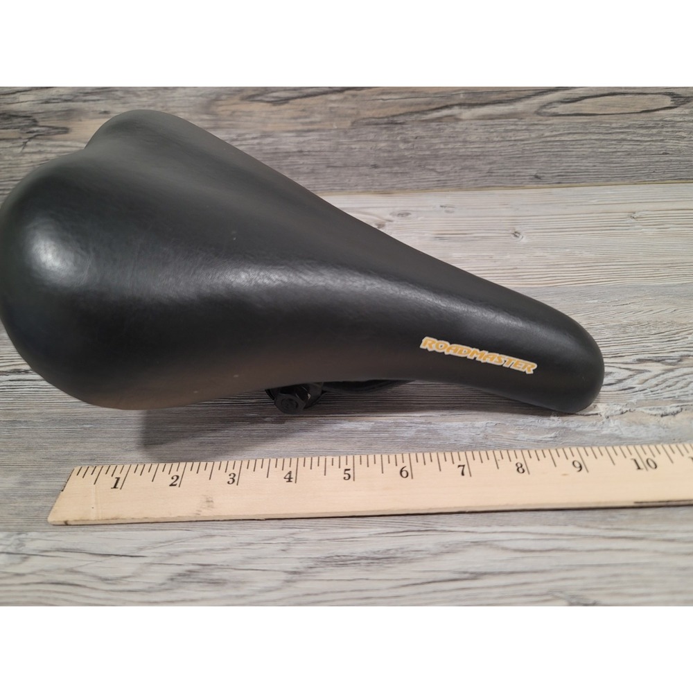 RoadMaster Saddle Black Bicycle Seat ~ Used Good Shape